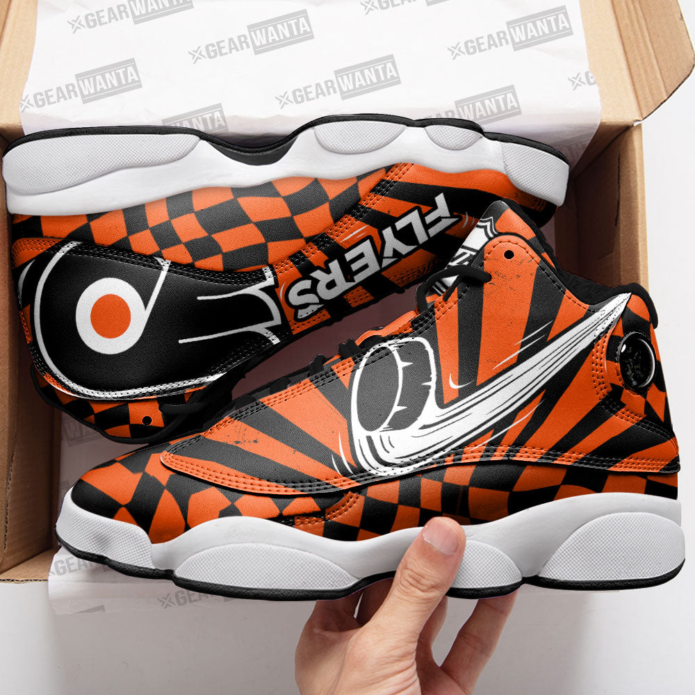 Philadelphia Flyers J13 Sneakers Sport Custom Shoes-Gear Wanta