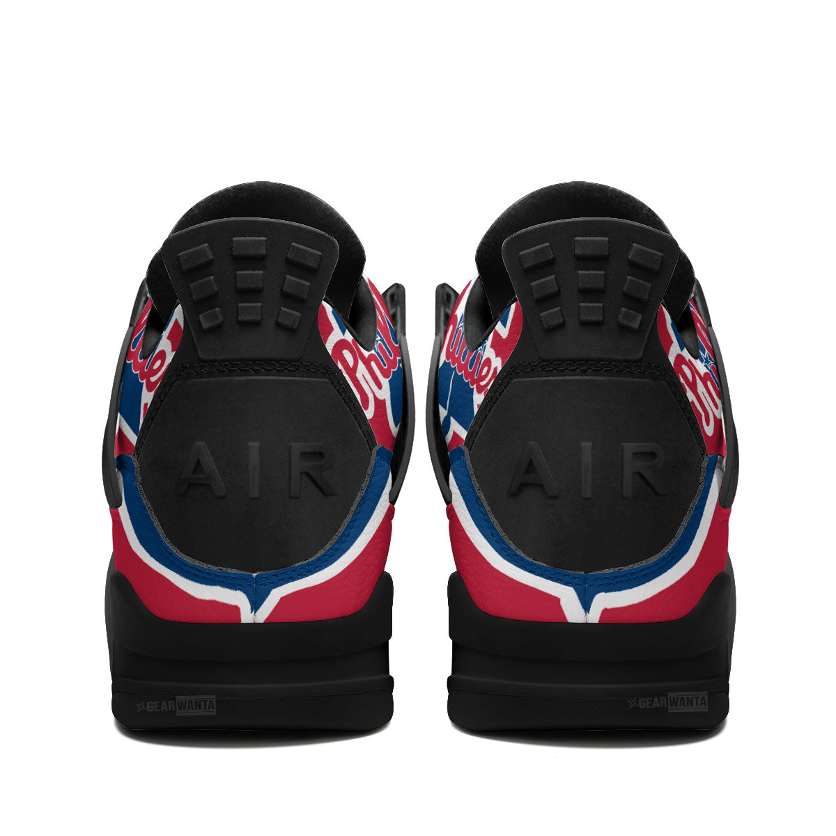 Philadelphia Phillies Aj4 Sneakers Custom Shoes-Gear Wanta
