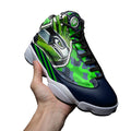 Philadelphia Seahawks J13 Sneakers Custom Shoes-Gear Wanta