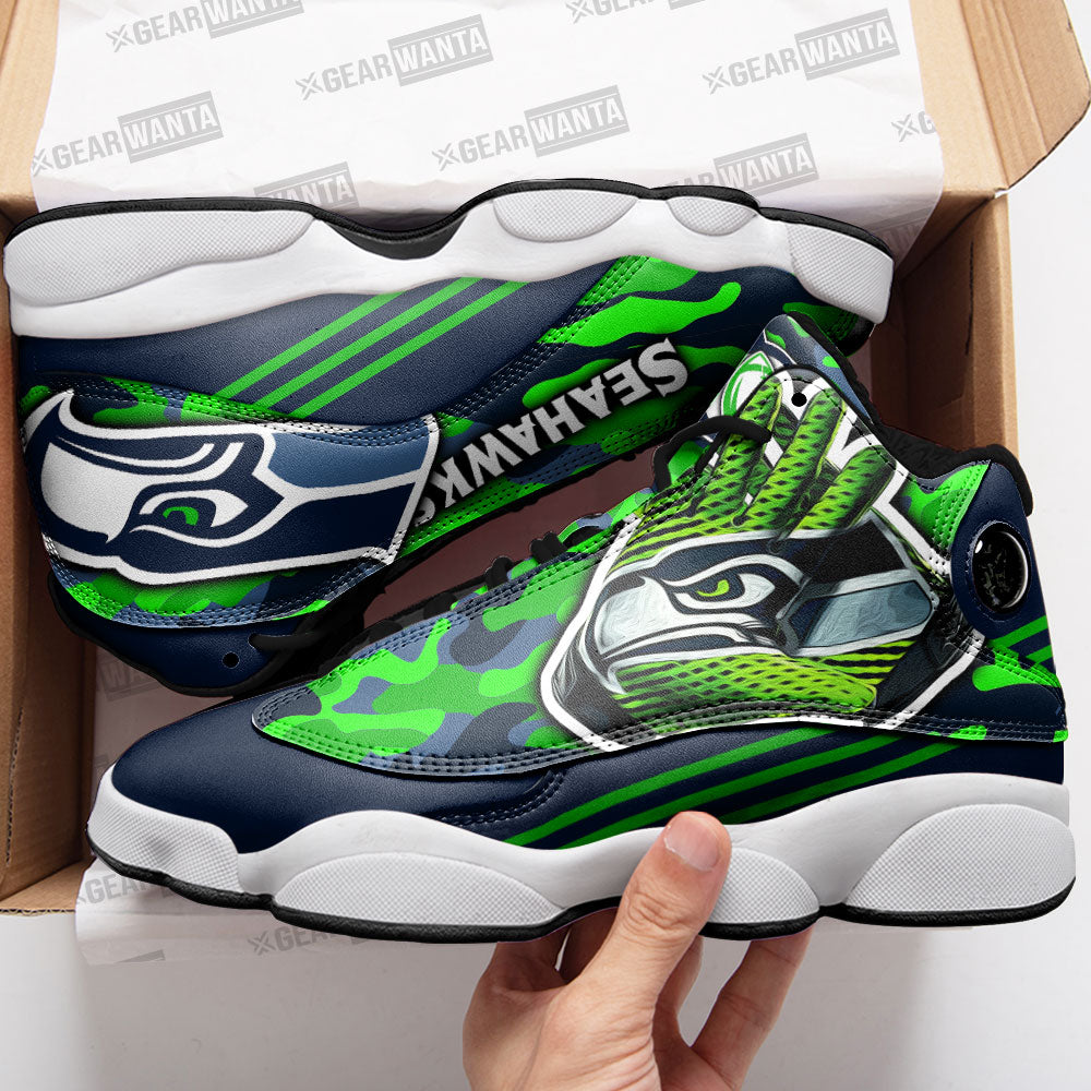 Philadelphia Seahawks J13 Sneakers Custom Shoes-Gear Wanta