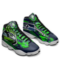 Philadelphia Seahawks J13 Sneakers Custom Shoes-Gear Wanta