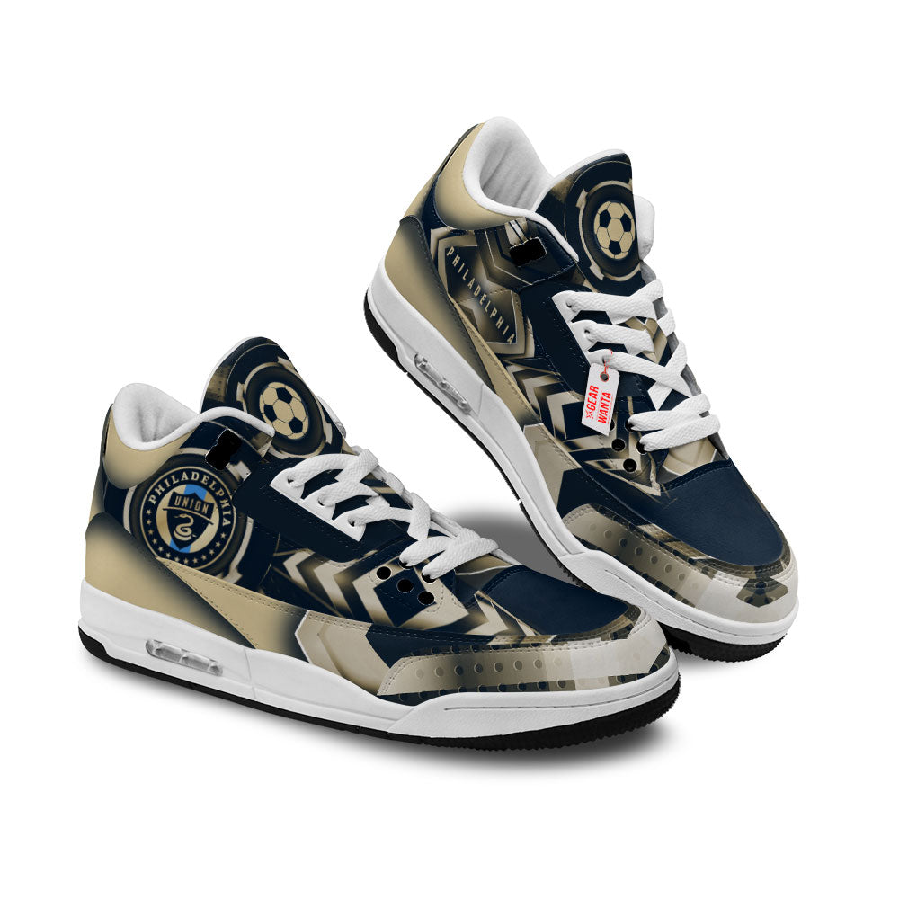 Philadelphia Union J3 Sneakers Custom Shoes-Gear Wanta