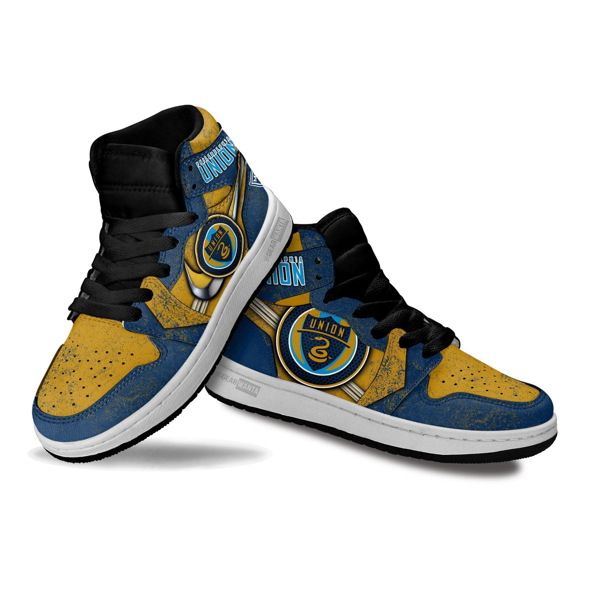 Philadelphia Union Kid J1 Sneakers Custom Shoes For Kids-Gear Wanta