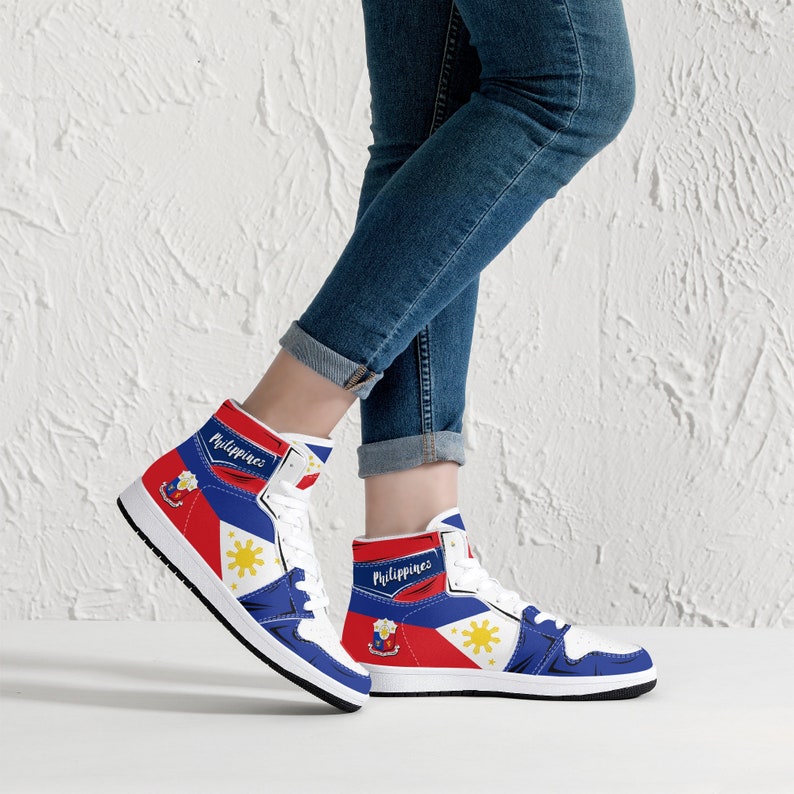 Philippines Flag JD1 High Top Shoes 