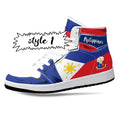 Philippines Flag JD1 High Top Shoes 