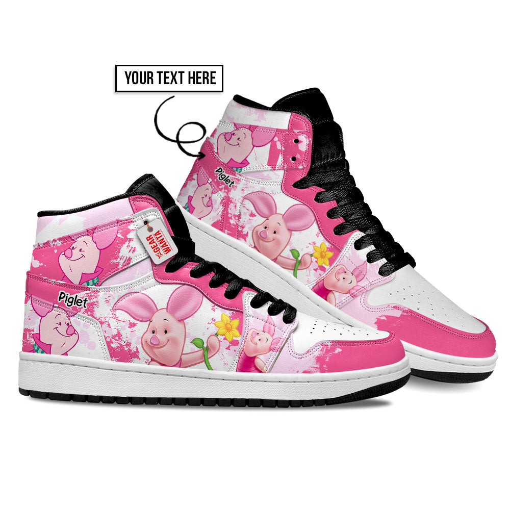 Piglet J1 Shoes Custom For Fans- gearwanta.com