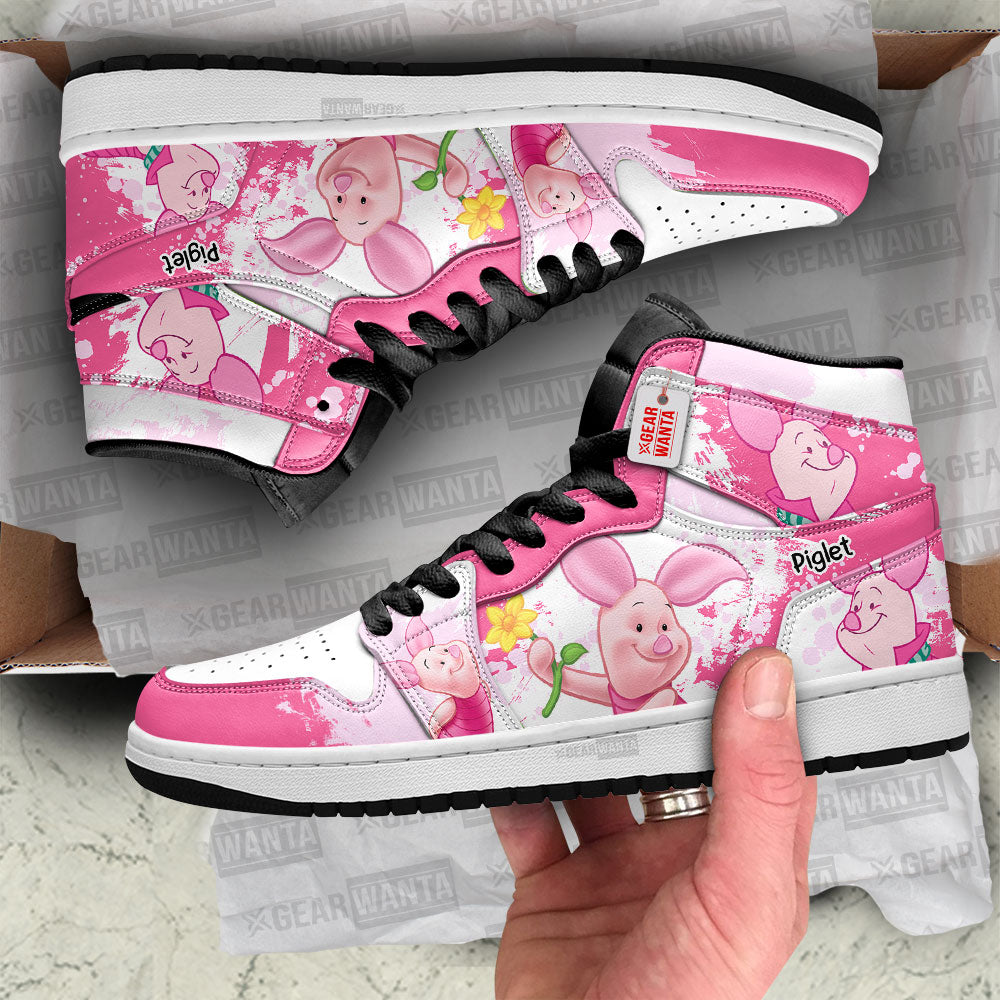 Piglet J1 Shoes Custom For Fans- gearwanta.com