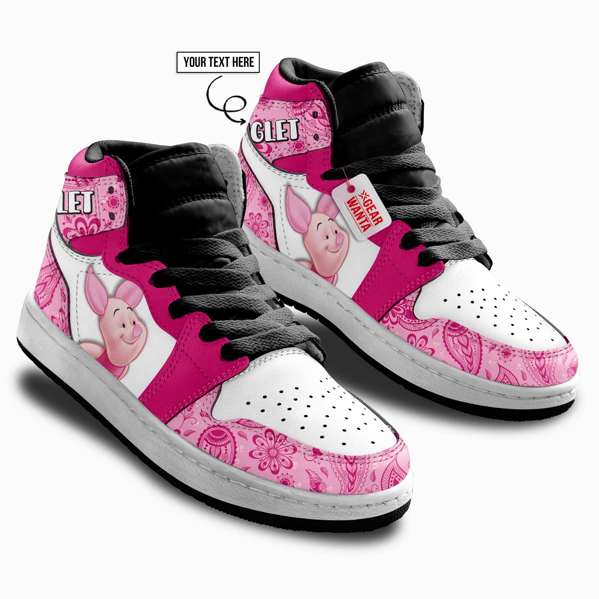 Piglet Kid J1s Sneakers Cartoon Collection - Gearwanta.com