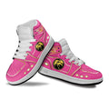 Pink Ninja Ranger Mighty Morphin Kid Sneakers Custom For Kids-Gear Wanta