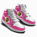 Pink Ranger Mighty Morphin Kid Sneakers Custom For Kids-Gear Wanta