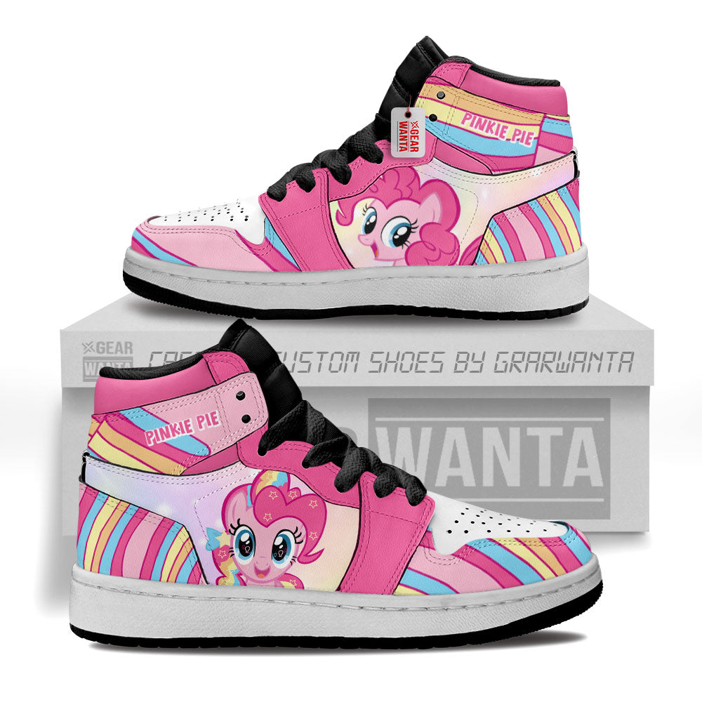 Pinkie Pie Kid J1s Sneakers Personalized Cartoon Collection - Gearwanta.com