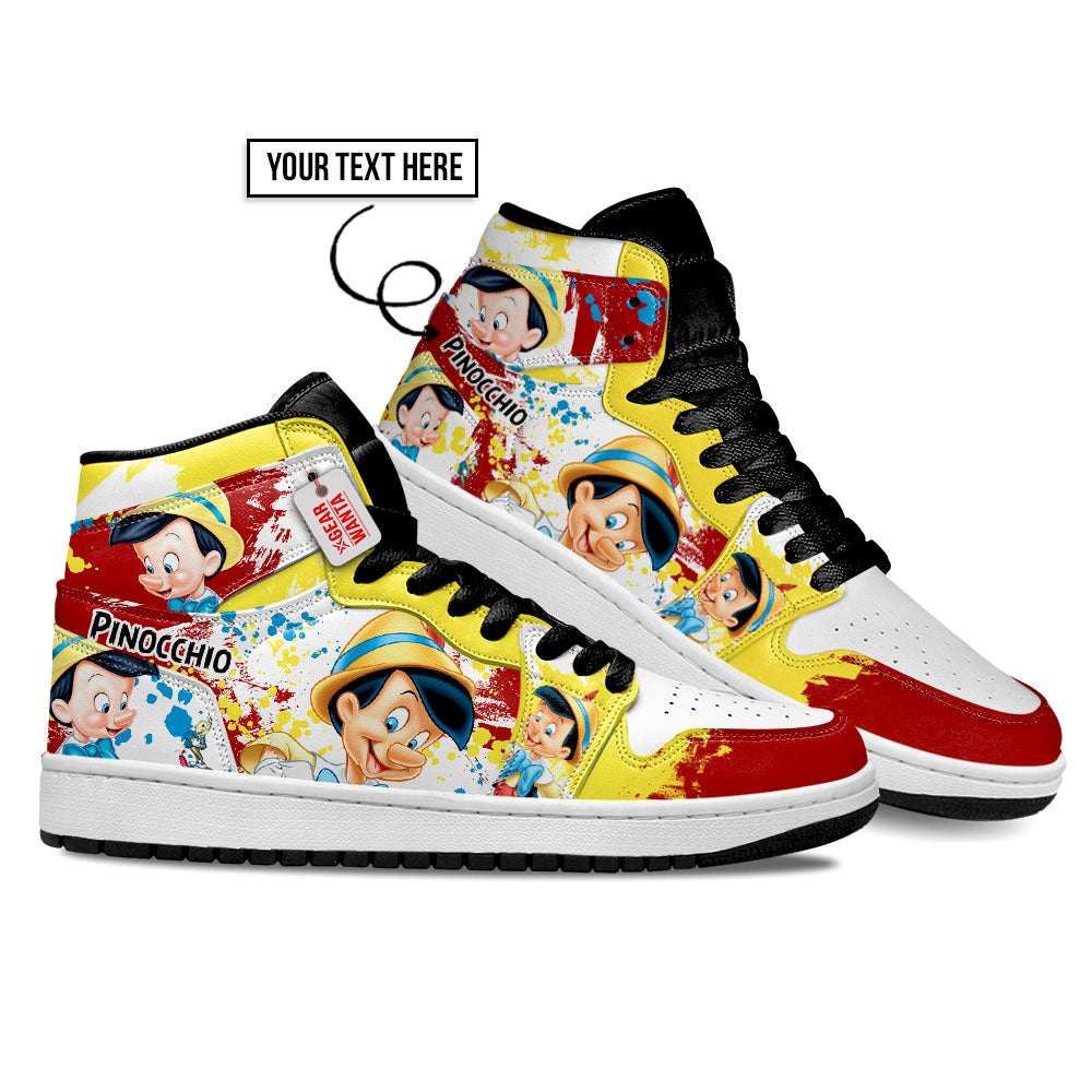 Pinocchio J1 Shoes Custom For Fans- gearwanta.com