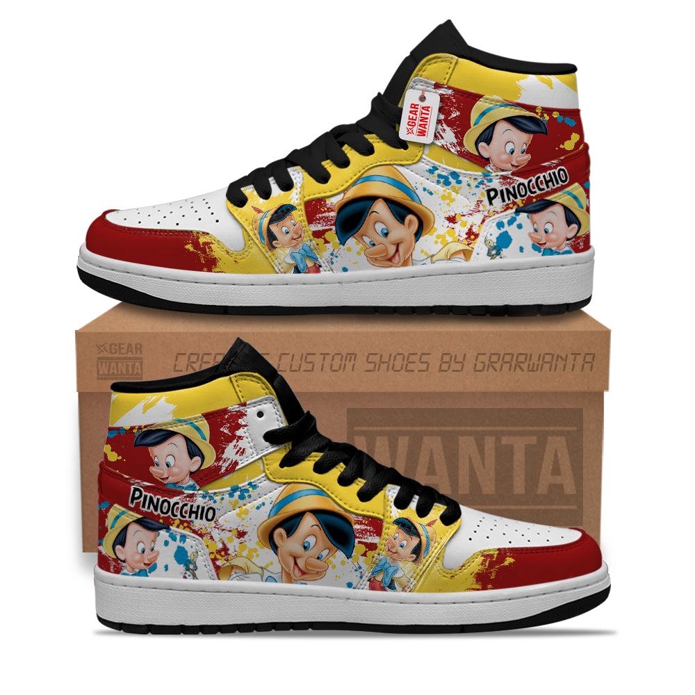 Pinocchio J1 Shoes Custom For Fans- gearwanta.com