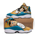 Pinocchio J13 Sneakers Custom Comic Style Shoes-Gear Wanta