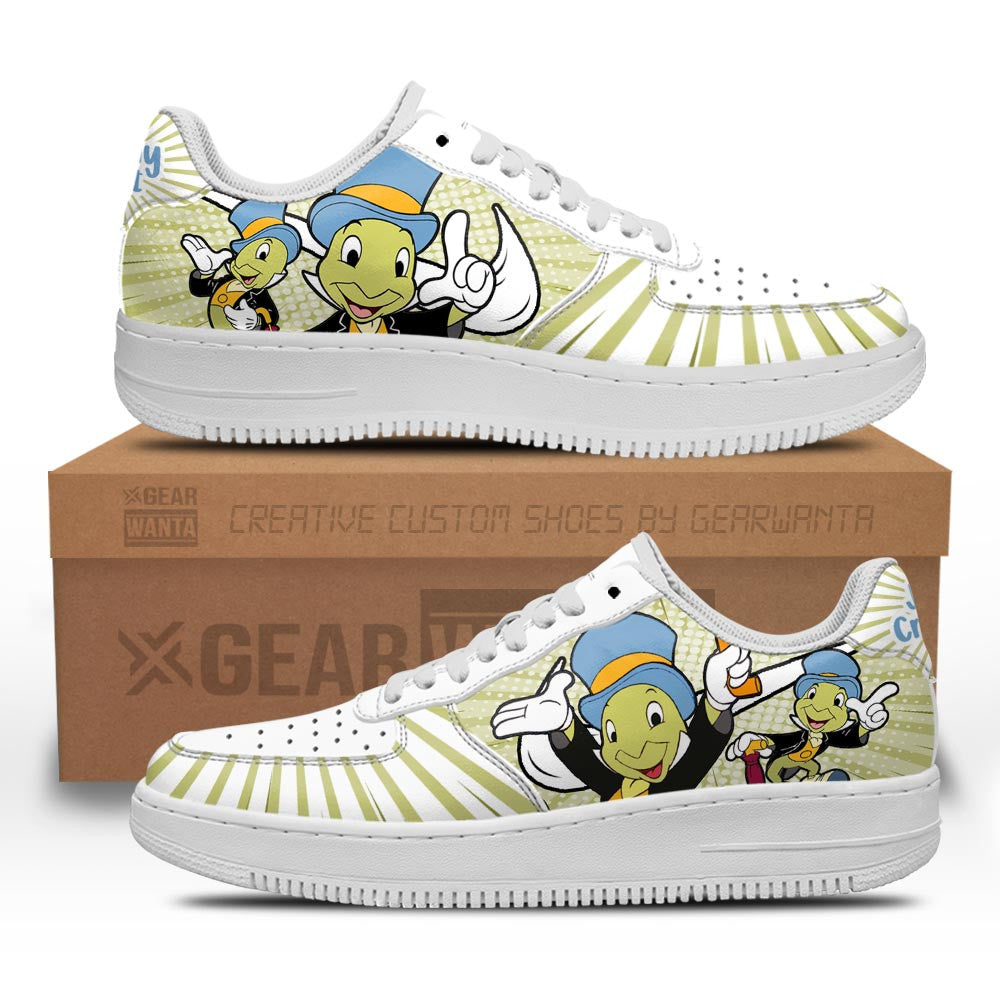 Pinocchio Jiminy Cricket Air Sneakers Custom-Gear Wanta