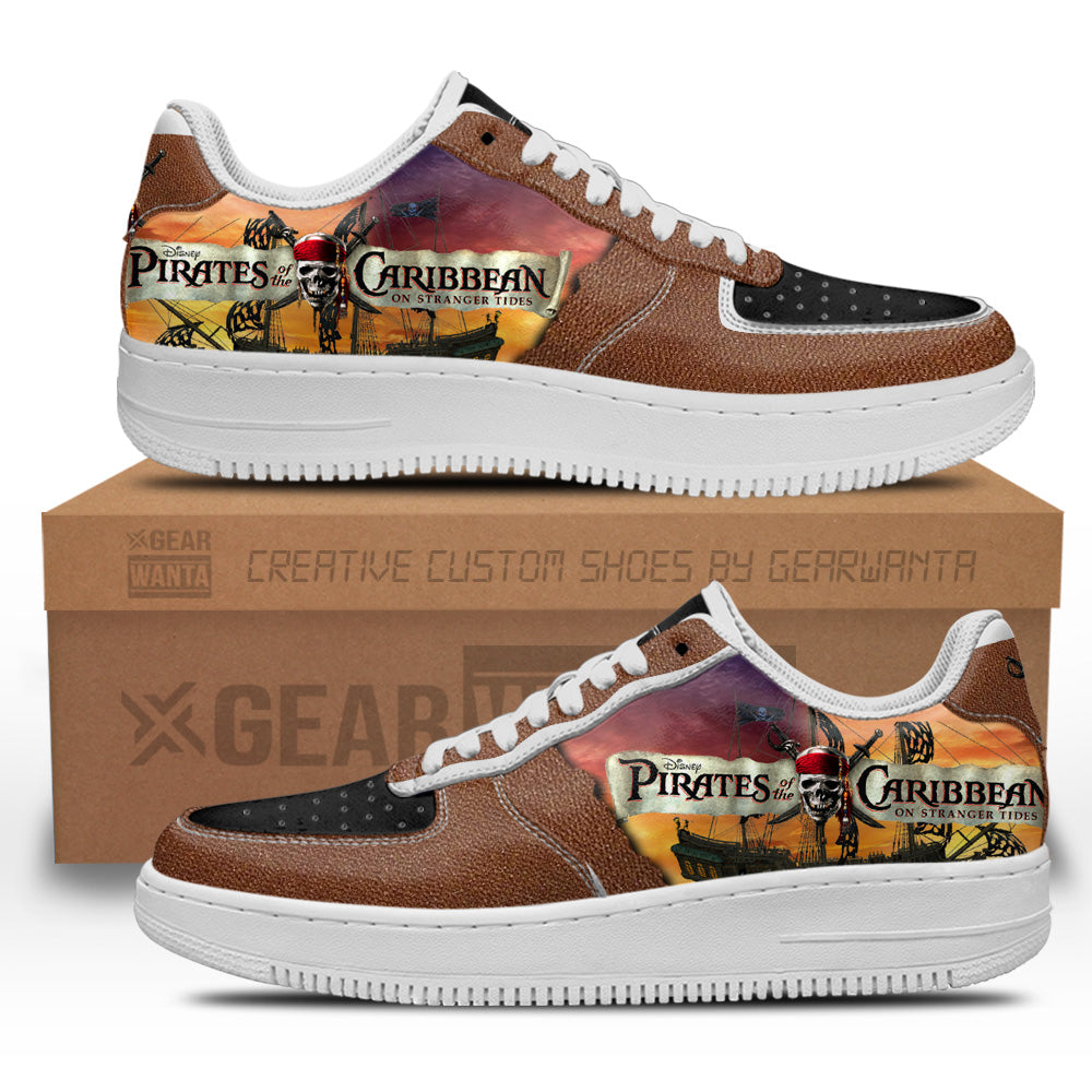 Pirates Of The Caribbean Air Sneakers Custom shoes-Gear Wanta