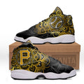 Pittsburgh Pirates J13 Sneakers Custom Shoes-Gear Wanta