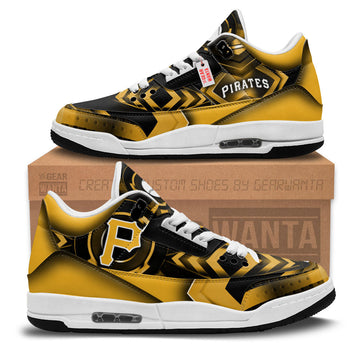 Pittsburgh Steelers J3 Sneakers Custom Shoes-Gear Wanta