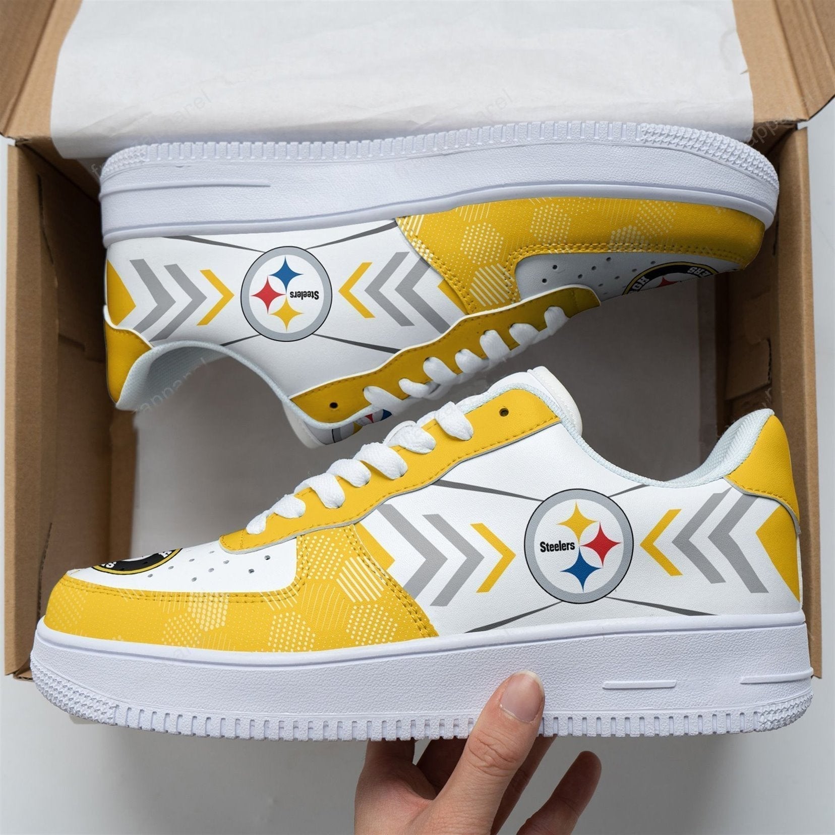 Pittsburgh Steelers Air Sneakers 53RB-NAF-Gear Wanta