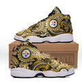 Pittsburgh Steelers J13 Sneakers Custom Shoes-Gear Wanta