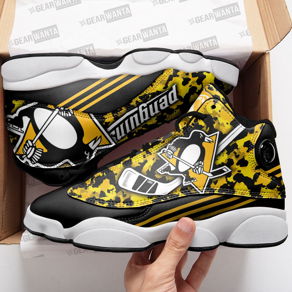 Pittsburgh Steelers J13 Sneakers Custom Shoes-Gear Wanta