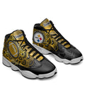 Pittsburgh Steelers J13 Sneakers Custom Shoes-Gear Wanta