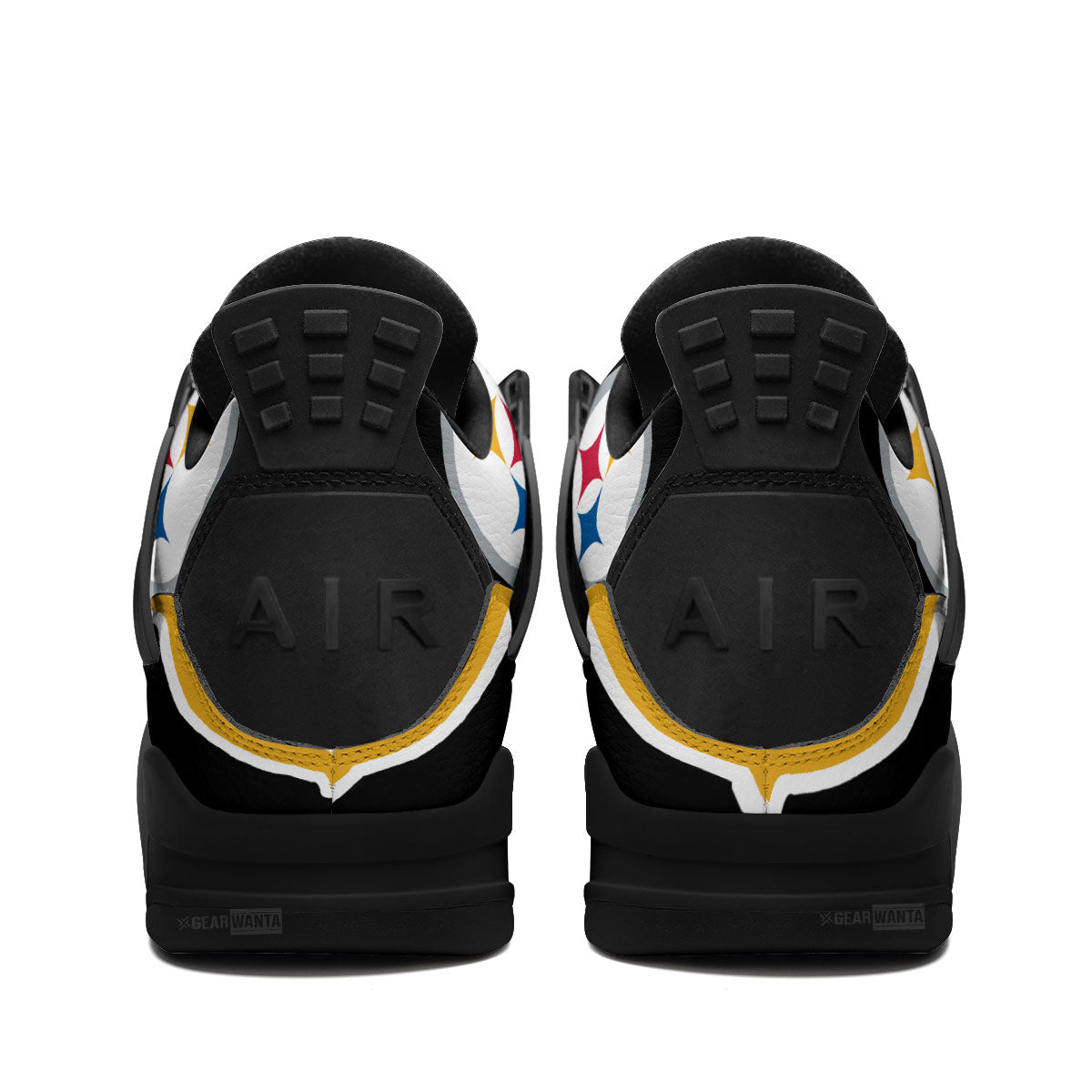 Pittsburgh Steelers Aj4 Sneakers Custom Shoes-Gear Wanta