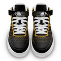 Pittsburgh Steelers Sneakers Custom Air Mid Shoes For Fans-Gear Wanta