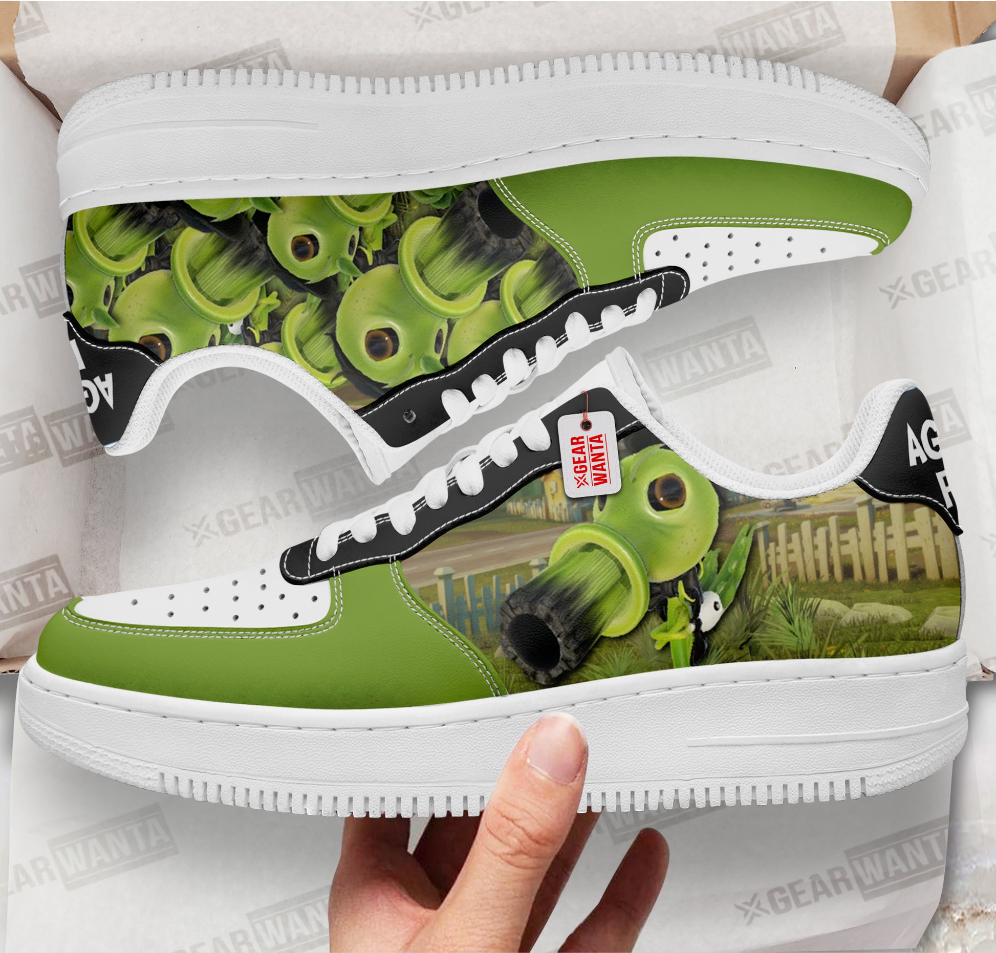Agent Pea Air Sneakers Personalized CollectionGear Wanta- 1- Gear Wanta