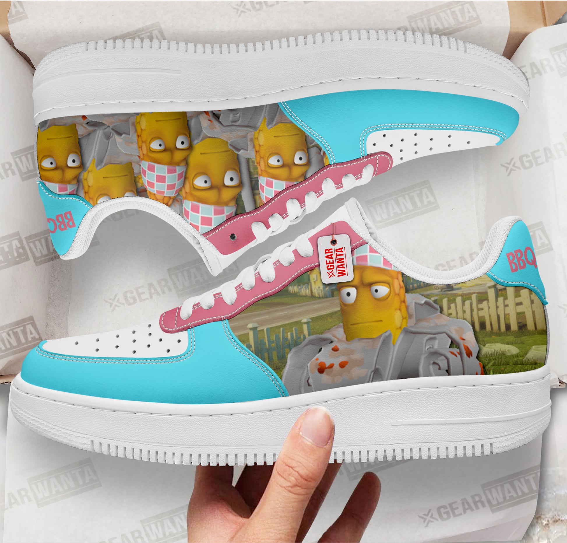 BBQ Corn Air Sneakers Personalized CollectionGear Wanta- 1- Gear Wanta