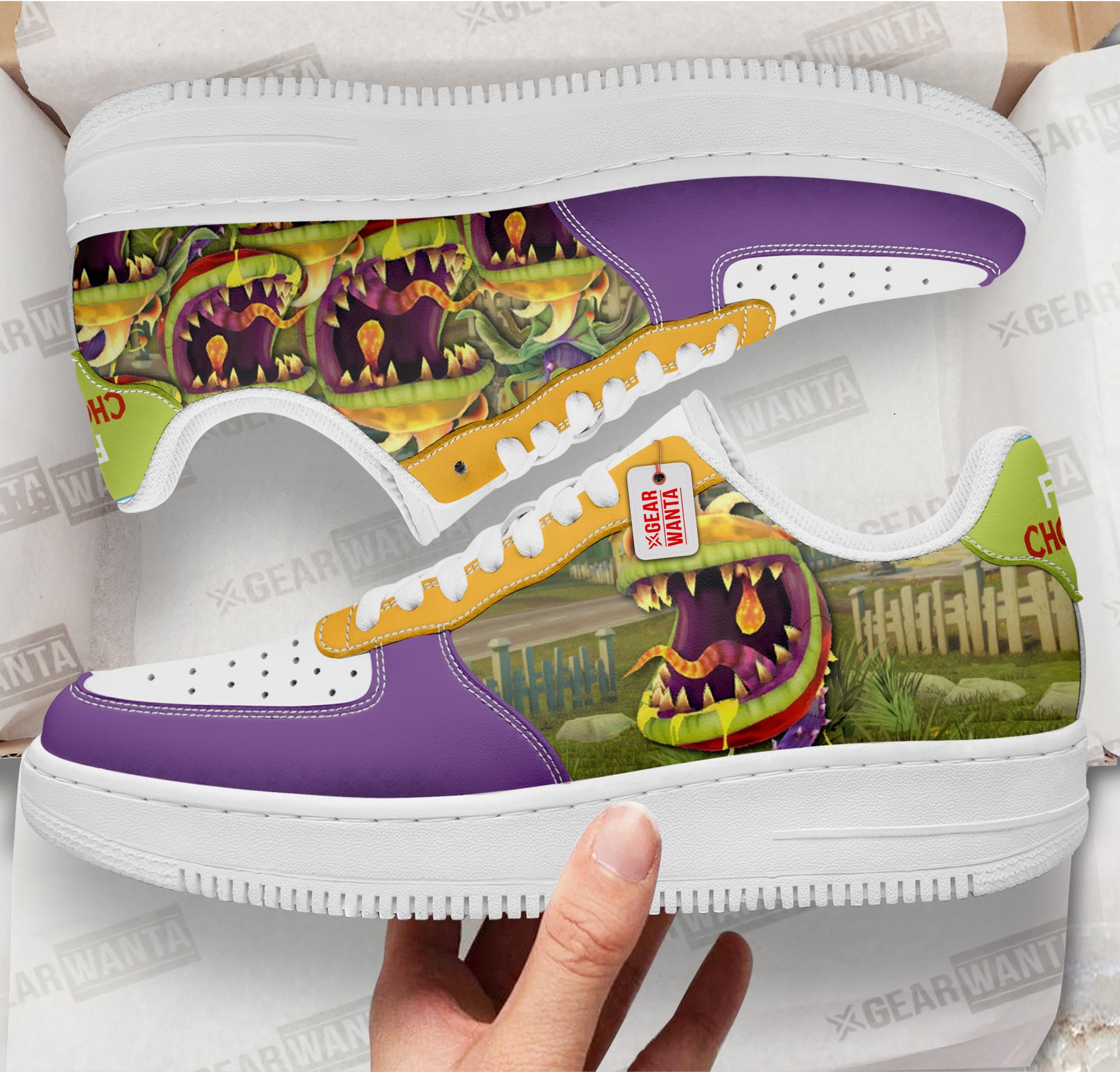 Fire Chomper Air Sneakers Personalized CollectionGear Wanta- 1- Gear Wanta