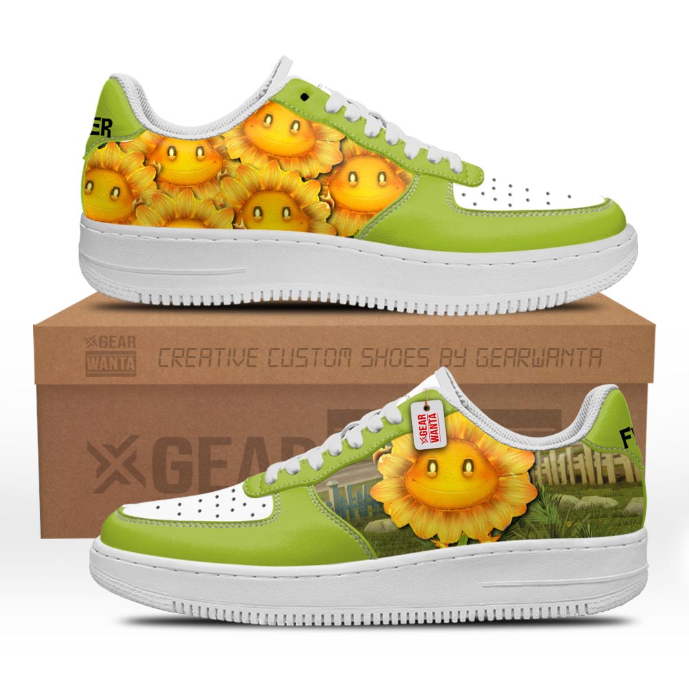 Fire Flower Air Sneakers Personalized CollectionGear Wanta