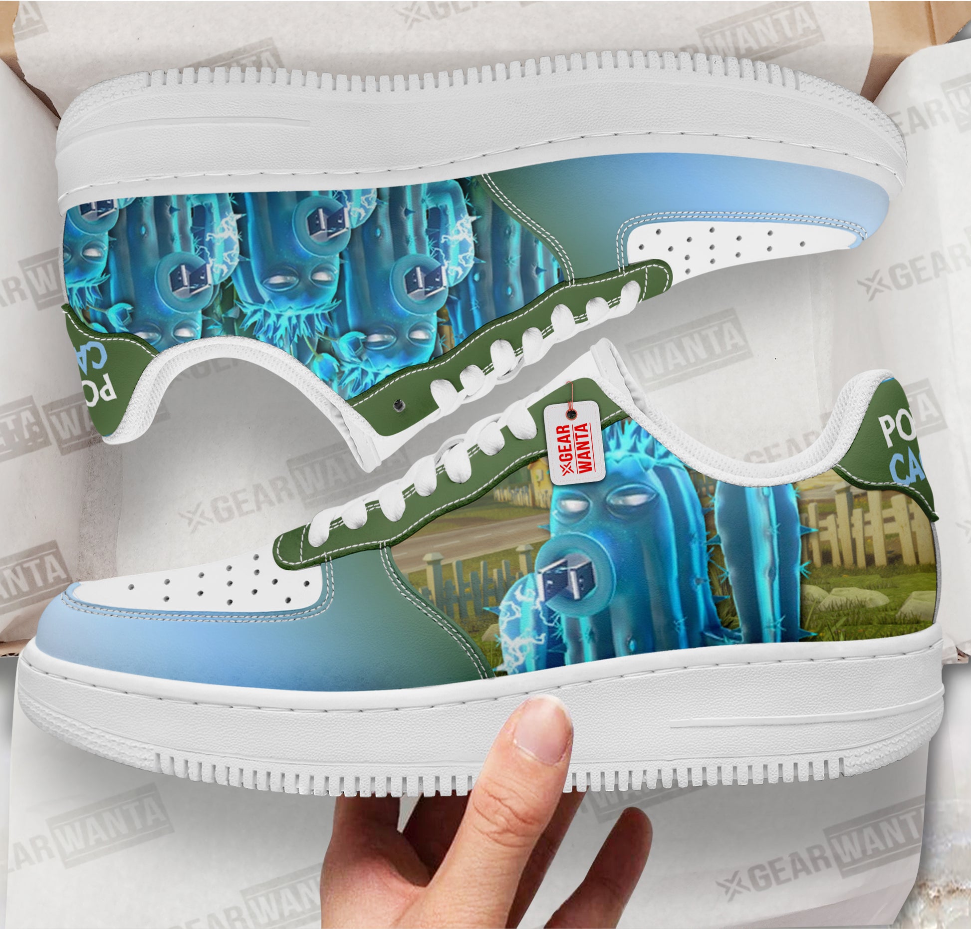 Power Cactus Air Sneakers Personalized CollectionGear Wanta- 1- Gear Wanta