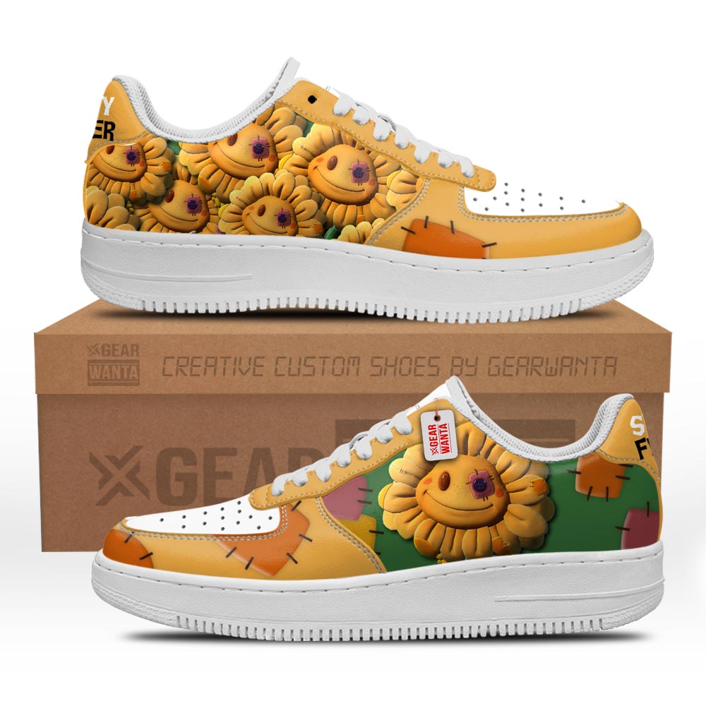 Stuffy Flower Air Sneakers Personalized CollectionGear Wanta