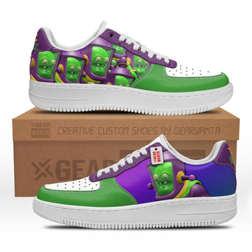Toxic Brainz Air Sneakers Personalized CollectionGear Wanta