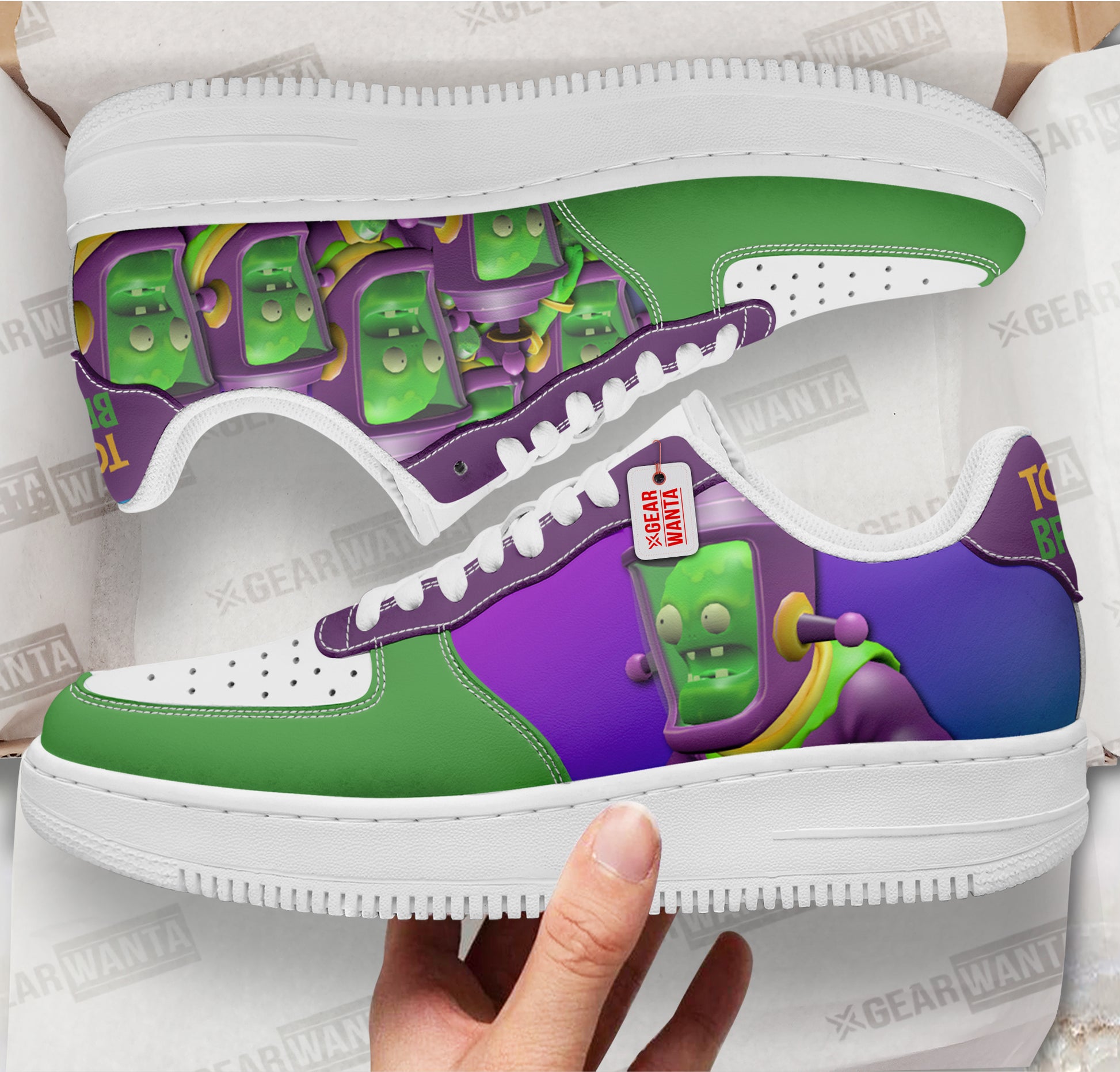 Toxic Brainz Air Sneakers Personalized CollectionGear Wanta- 1- Gear Wanta