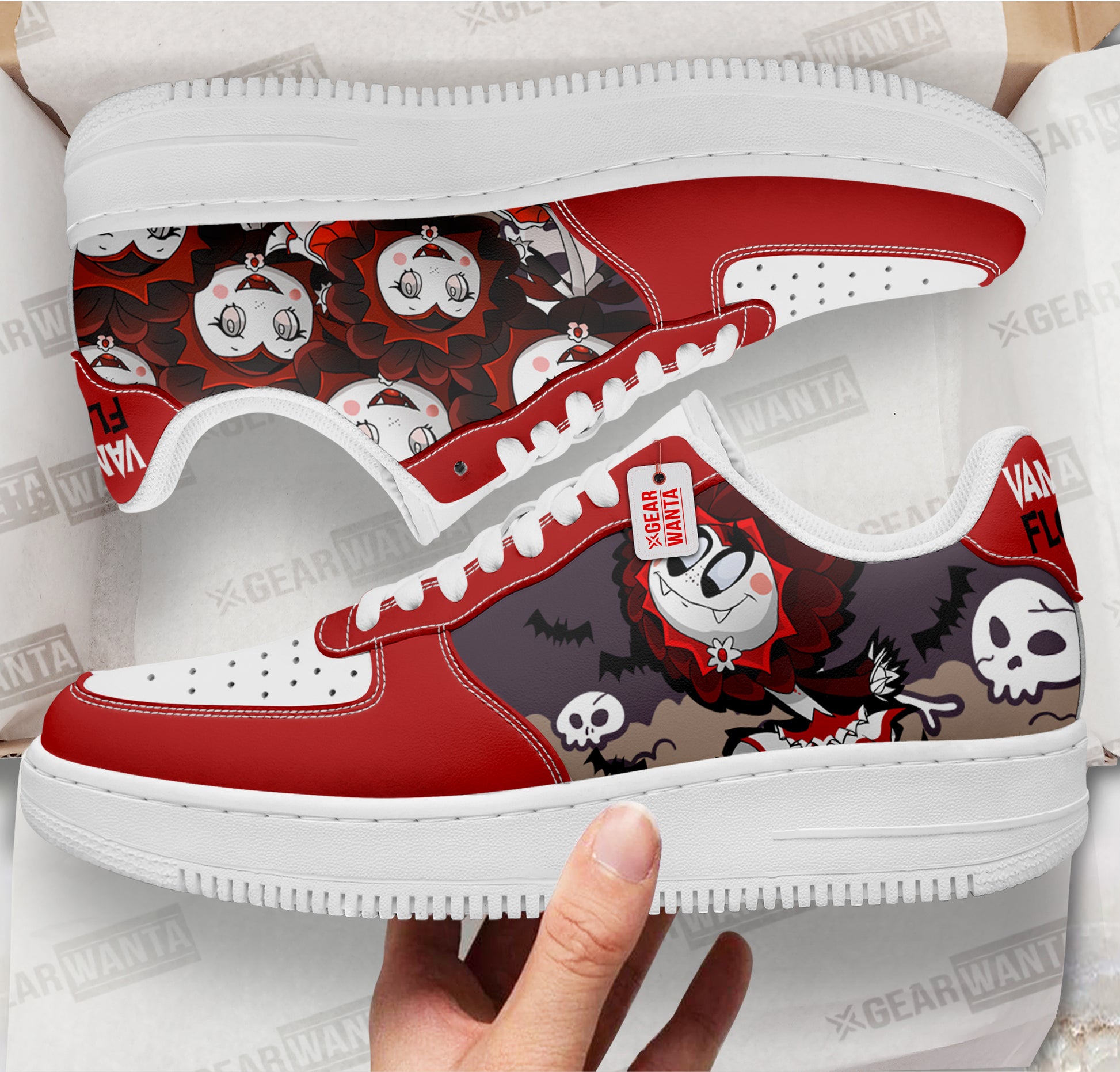 Vampire Flower Air Sneakers Personalized Collection Perfectivy