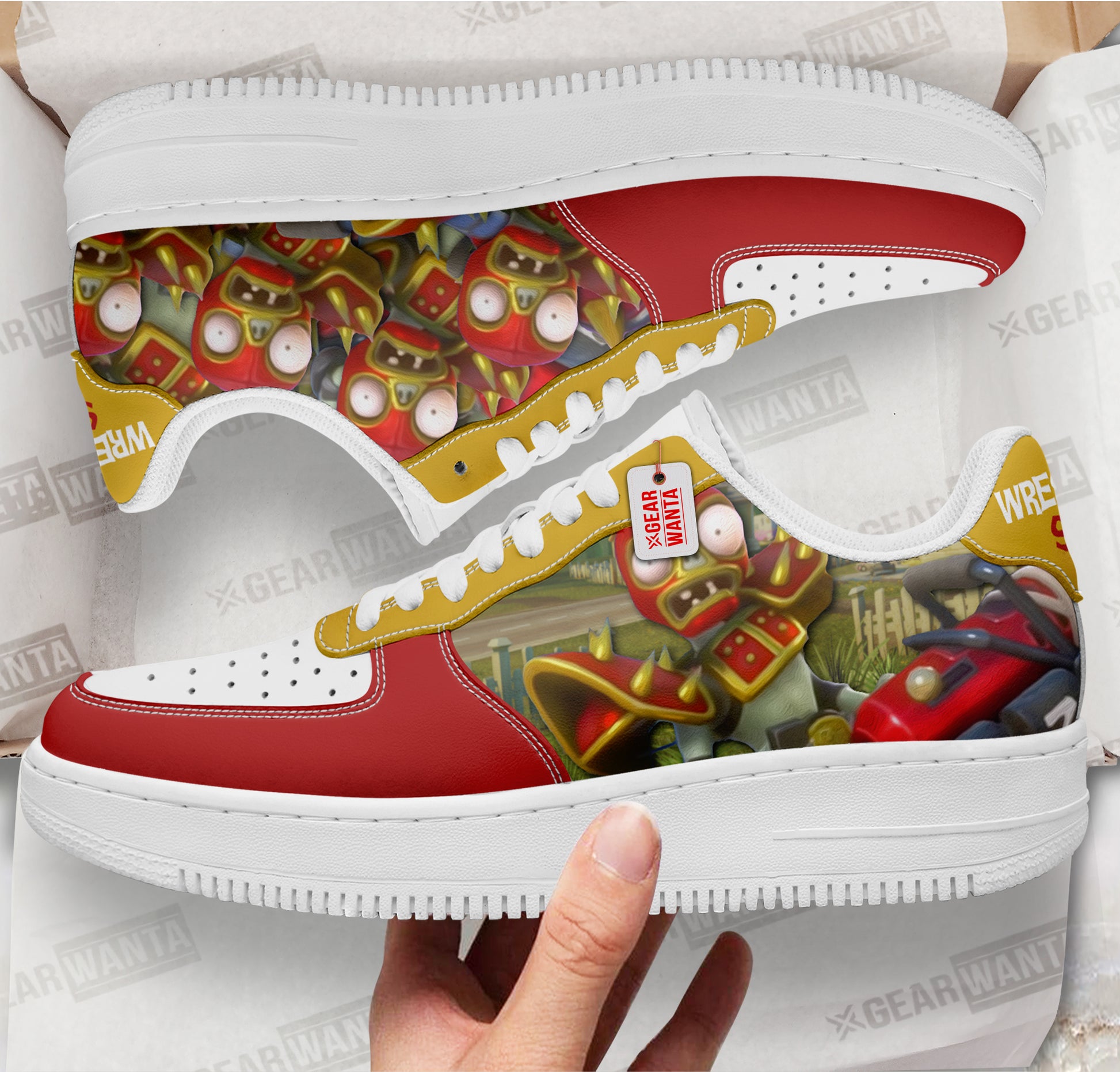 Wrestling Star Air Sneakers Personalized CollectionGear Wanta- 1- Gear Wanta