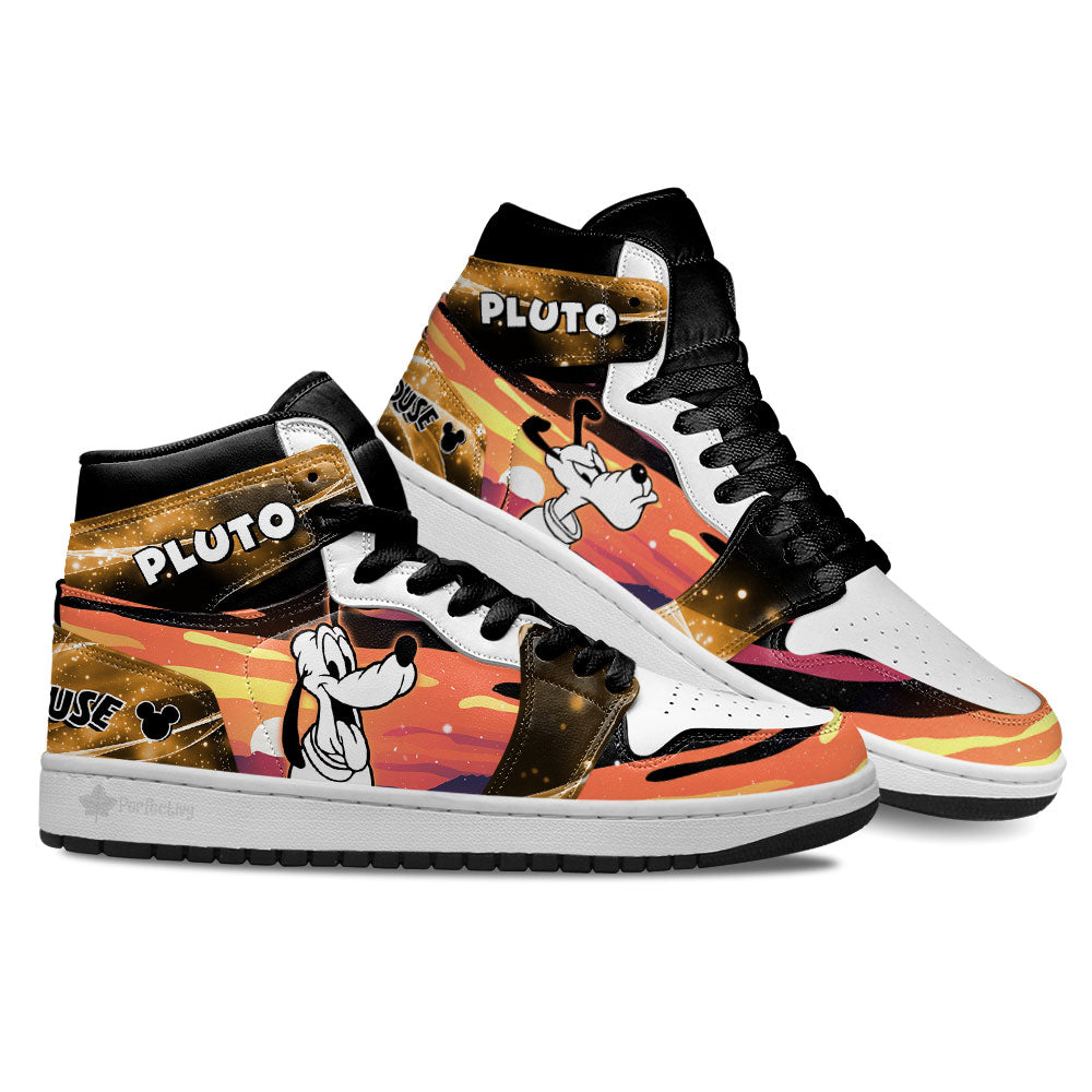 Pluto Characters Silhouette J1 Shoes Custom PT10-Gear Wanta
