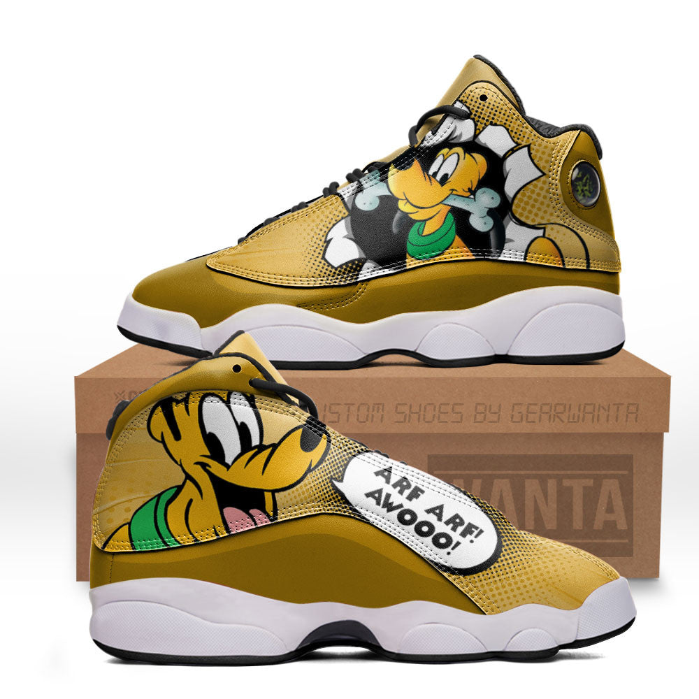 Pluto J13 Sneakers Custom Comic Style Shoes-Gear Wanta