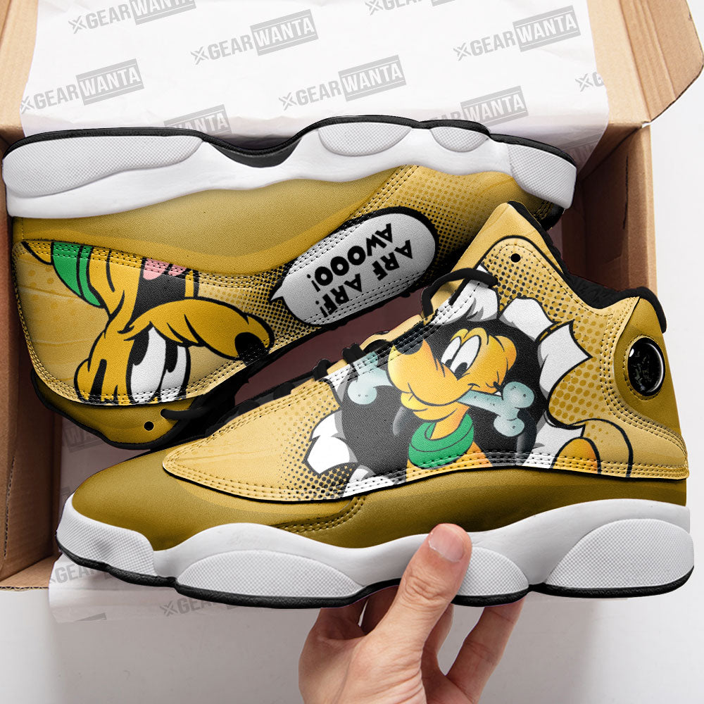 Pluto J13 Sneakers Custom Comic Style Shoes-Gear Wanta