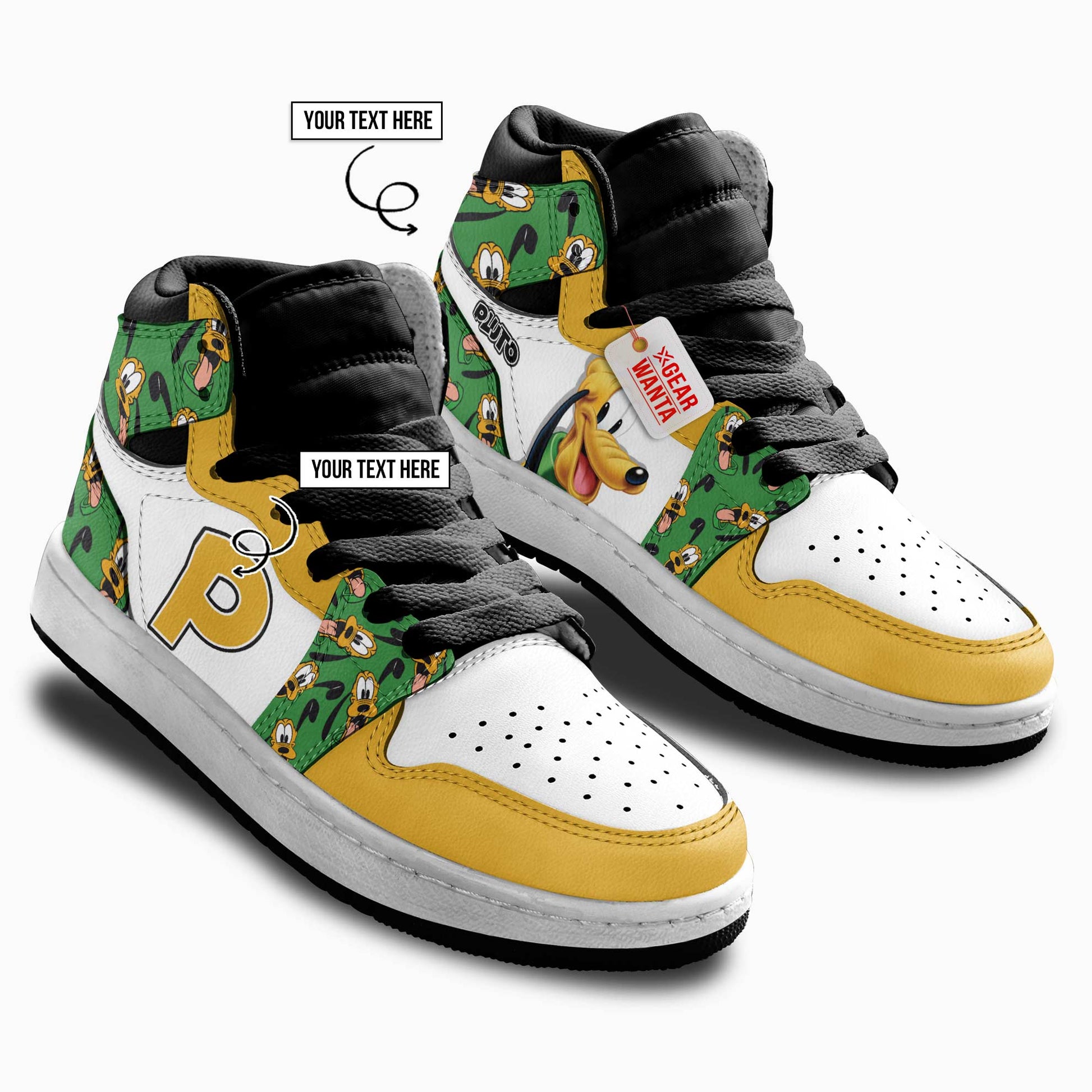 Pluto Kid J1s Sneakers Cartoon Collection - Gearwanta.com