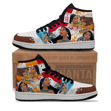 Pocahontas J1 Shoes Cartoon Collection- gearwanta.com