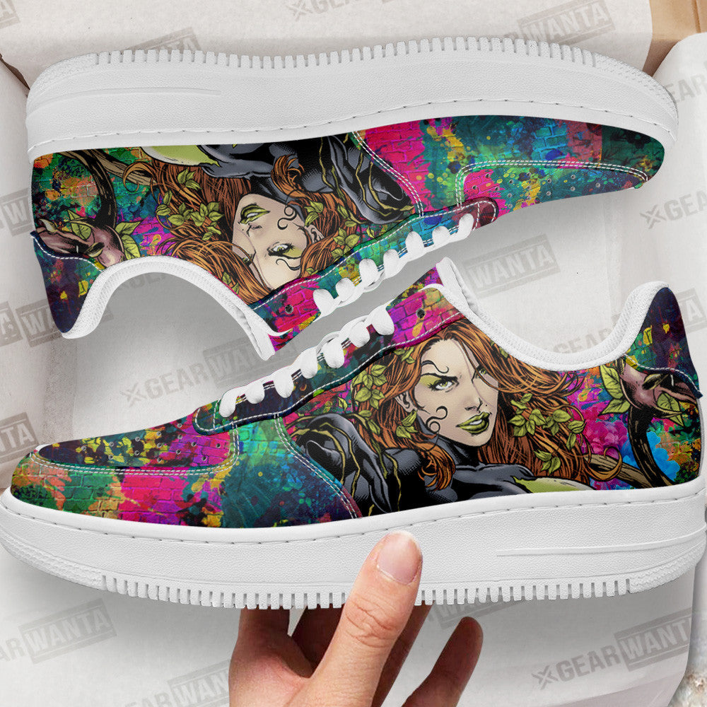 Poision Ivy Air Sneakers Custom For Fans-Gear Wanta