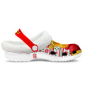 Pooh Fleece Clogs Shoes Christmas Custom For FansGearwanta.com- 1- Gearwanta.com