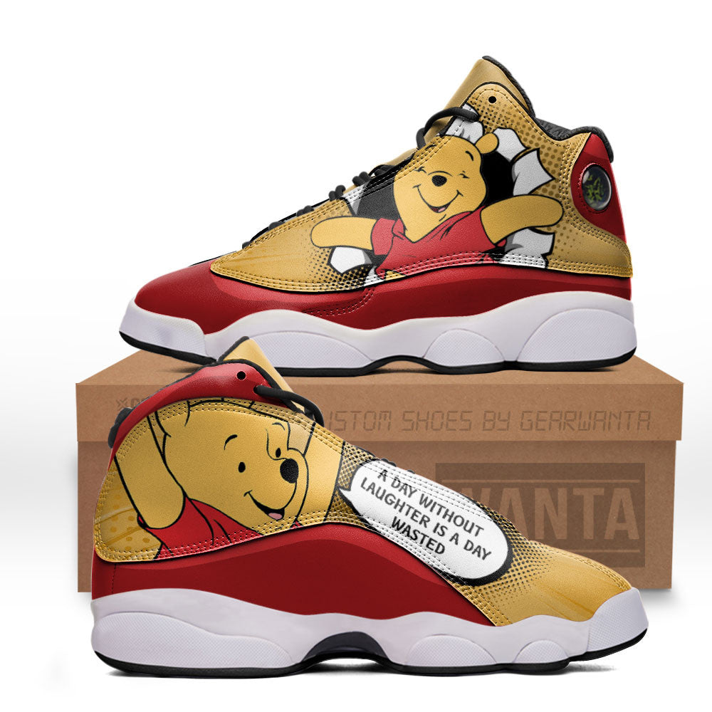 Pooh J13 Sneakers Custom Comic Style Shoes-Gear Wanta