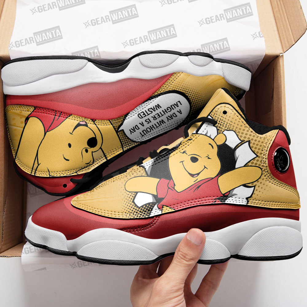 Pooh J13 Sneakers Custom Comic Style Shoes-Gear Wanta