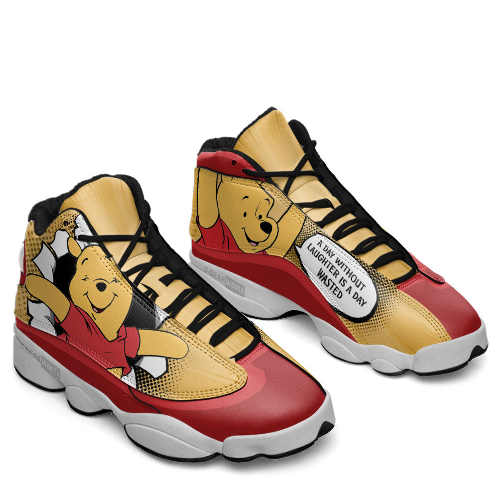 Pooh J13 Sneakers Custom Comic Style Shoes-Gear Wanta