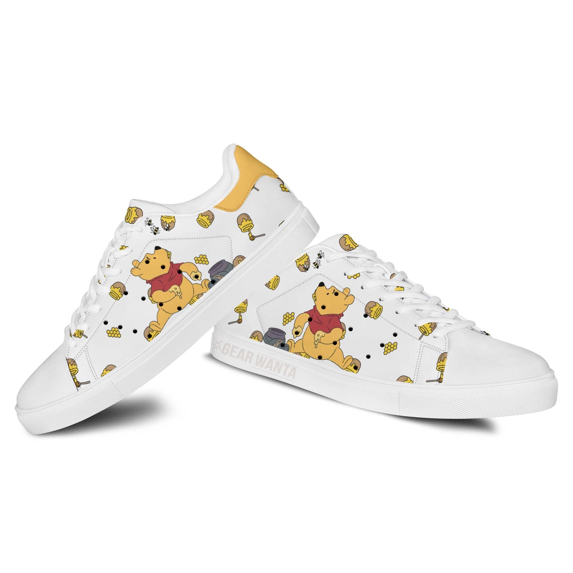 Pooh Stan Shoes Custom Winnie The Pooh Sneakers For Fans-Gear Wanta