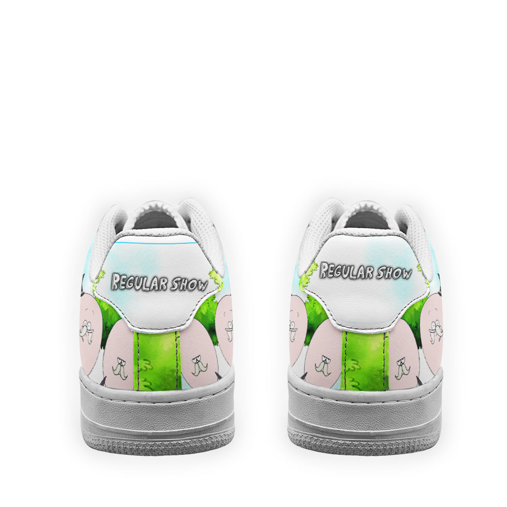 Pops Maellard Air Sneakers Custom Regular Show Shoes-Gear Wanta
